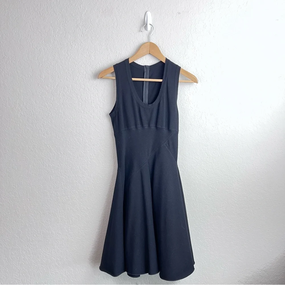 Azzedine ALAIA Dress Knit Fit & Flare Pleated A Line Knit - Picture 3 of 16